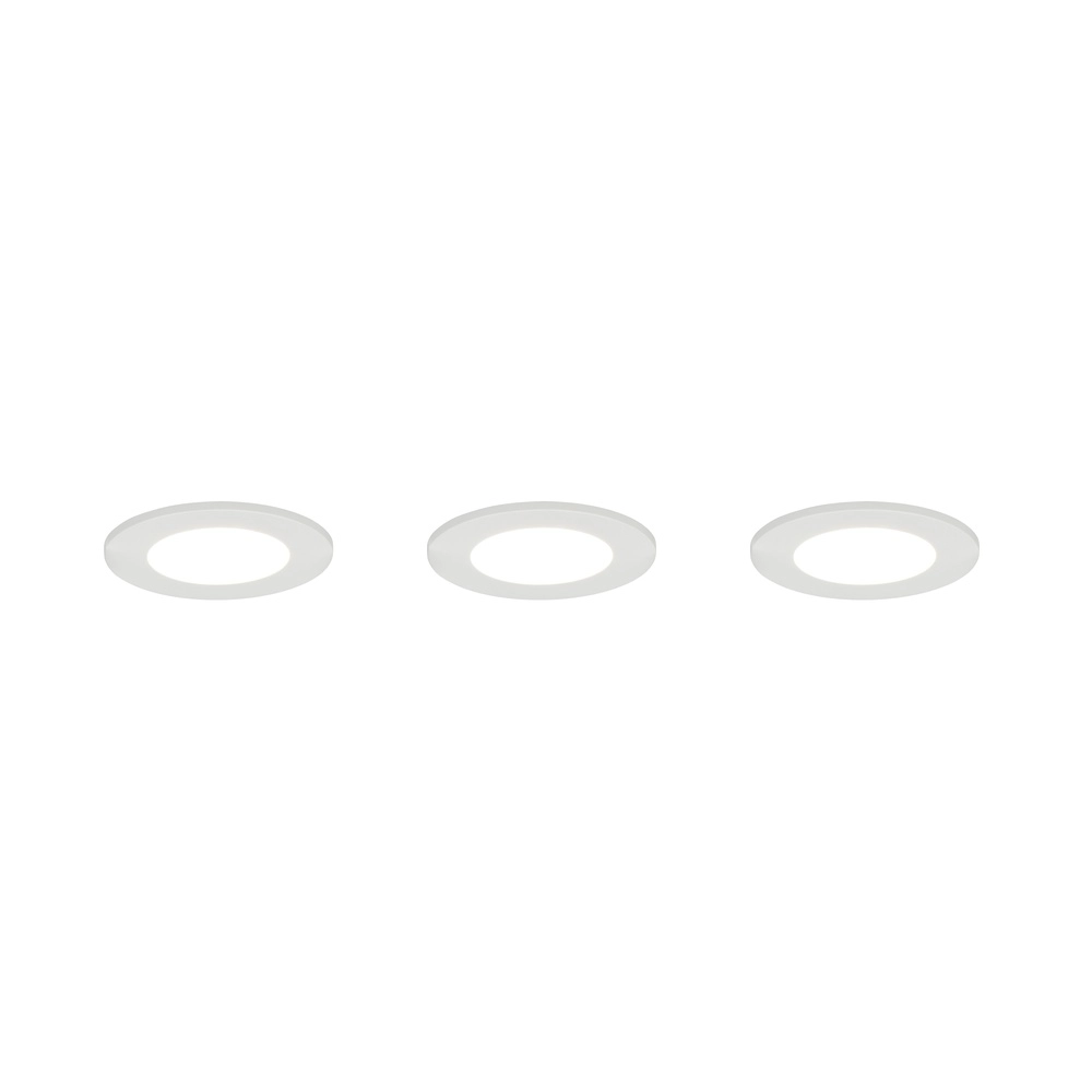 Set mit 3 Einbaustrahlern Himal weiß IP65 Trio 4017807663785