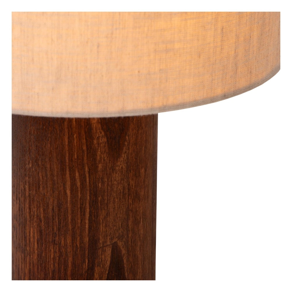 Tischlampe Tachina Holz E27 Lucide 5411212061515