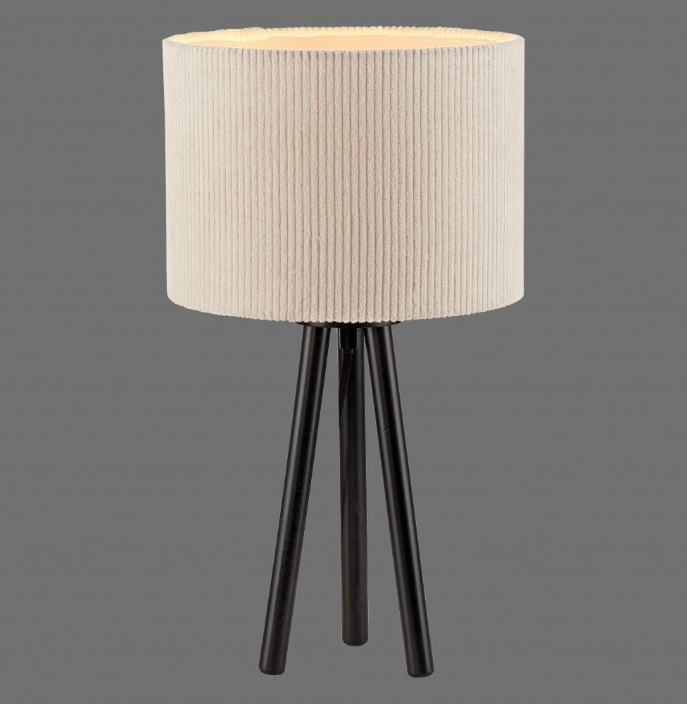 Tischlampe Green Duro sandfarben Just Light 4043689005948