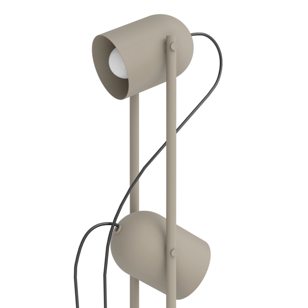 Design-Stehleuchte Tilston sandbraun Eglo 9008606359769