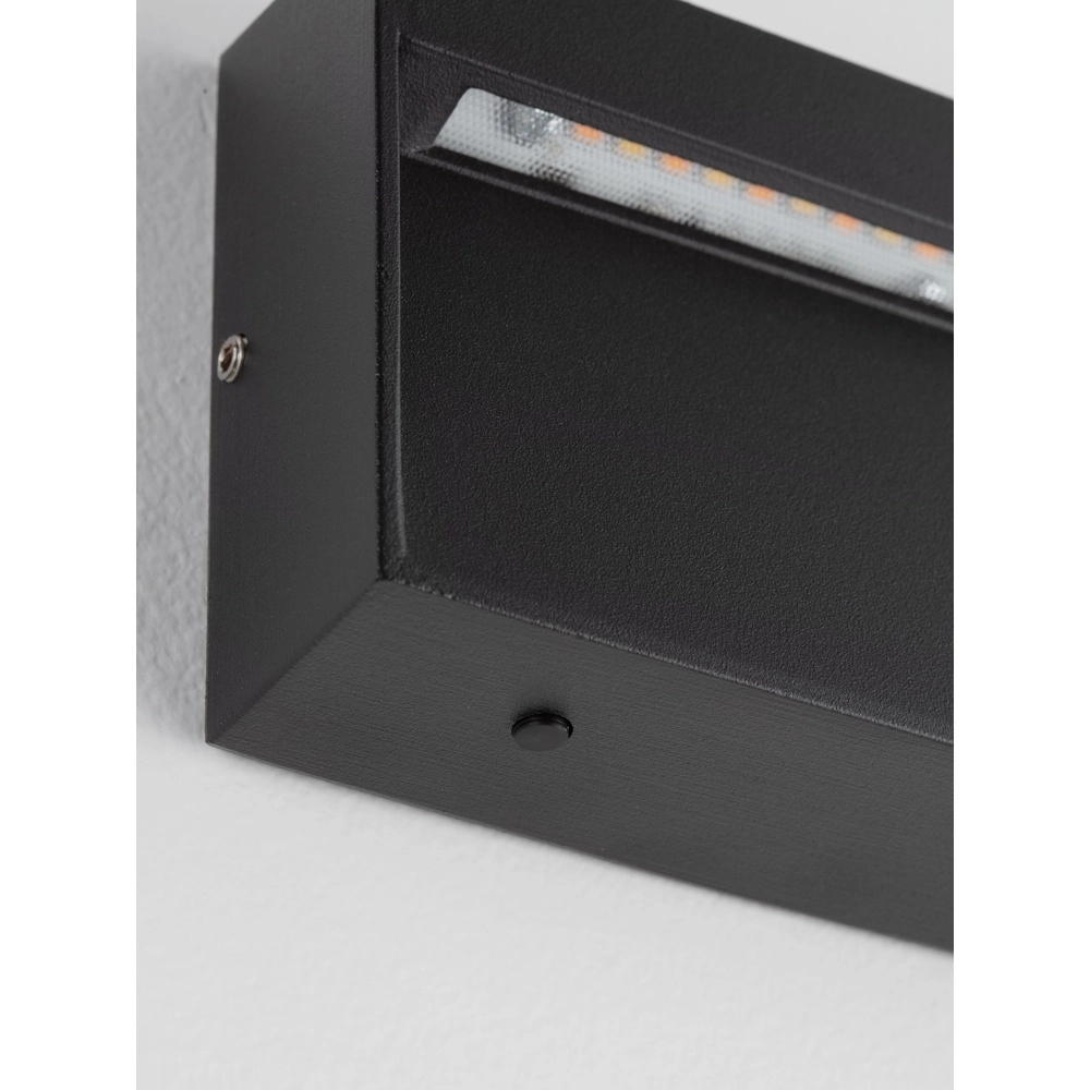 Schwarze Wandlampe Drat Konstruktion Lyora 5212017497963
