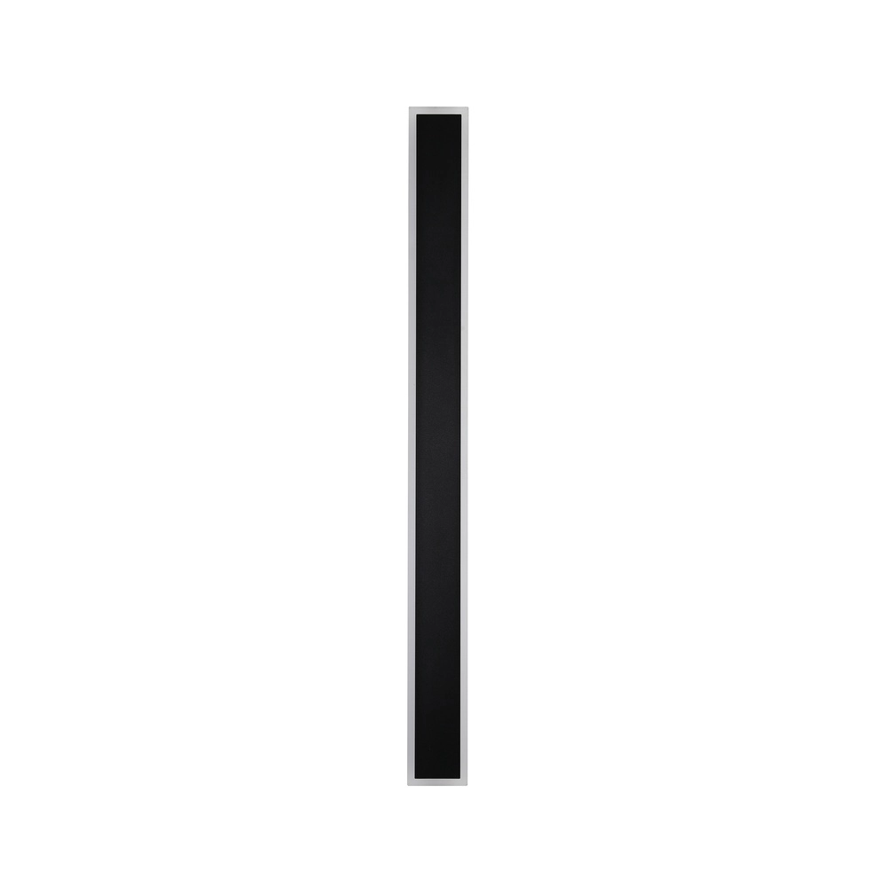 Design-Wandleuchte Bordo schwarz 90cm