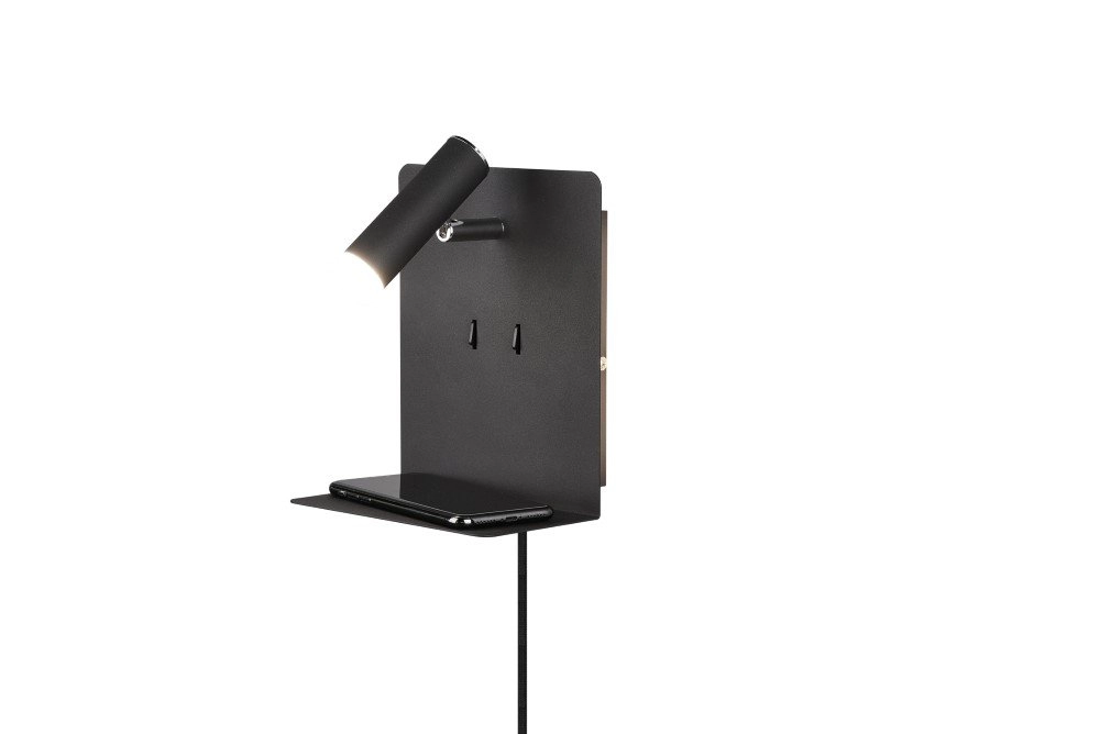 Wandlampe Element Mit Schrottmatte schwarz Trio 4017807399882