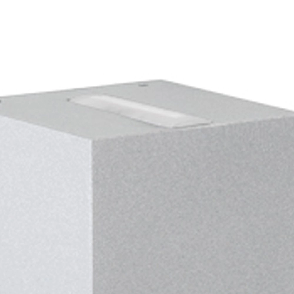 Quadratische LED-Wandleuchte Lino 10,5 cm - grau Albert 4007235923711