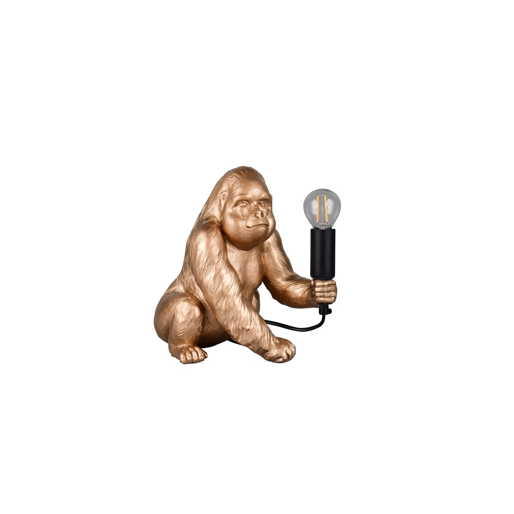 Tischlampe Kong Affe Gold Trio 4017807668537