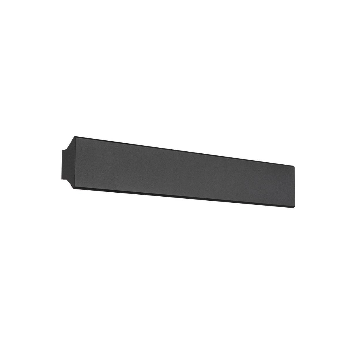 Längliche Wandleuchte Direto 60cm schwarz SLV 4024163248907