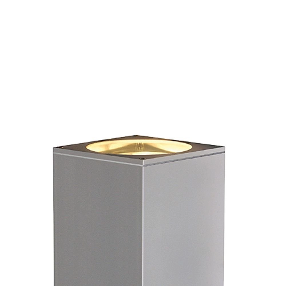 Wandleuchte Big Theo Up-Down Out 27 cm Metallgrau SLV 4024163100472