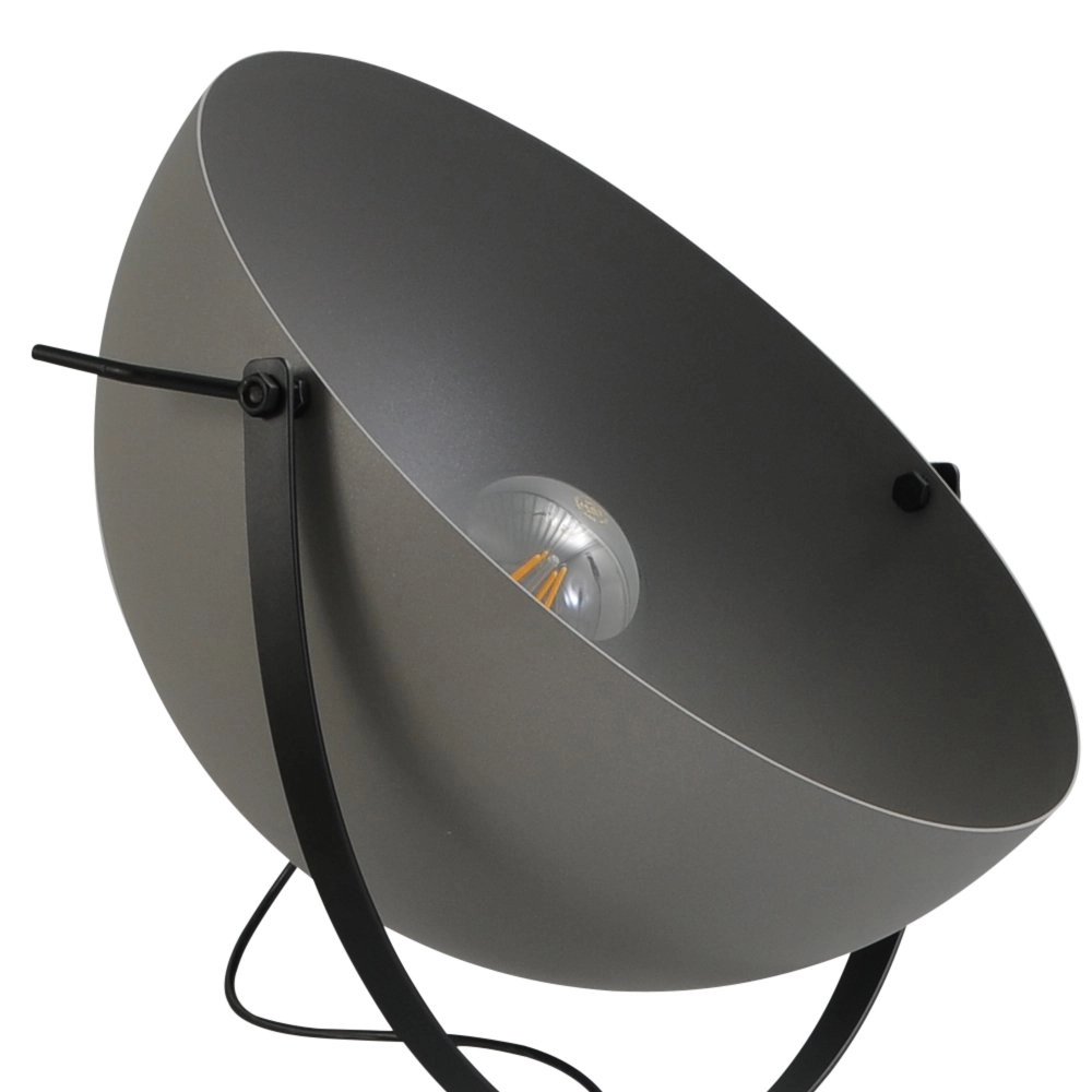 Stehlampe Larino 60 180 cm schwarz mit Betonpreis Masterlight 8718121158358