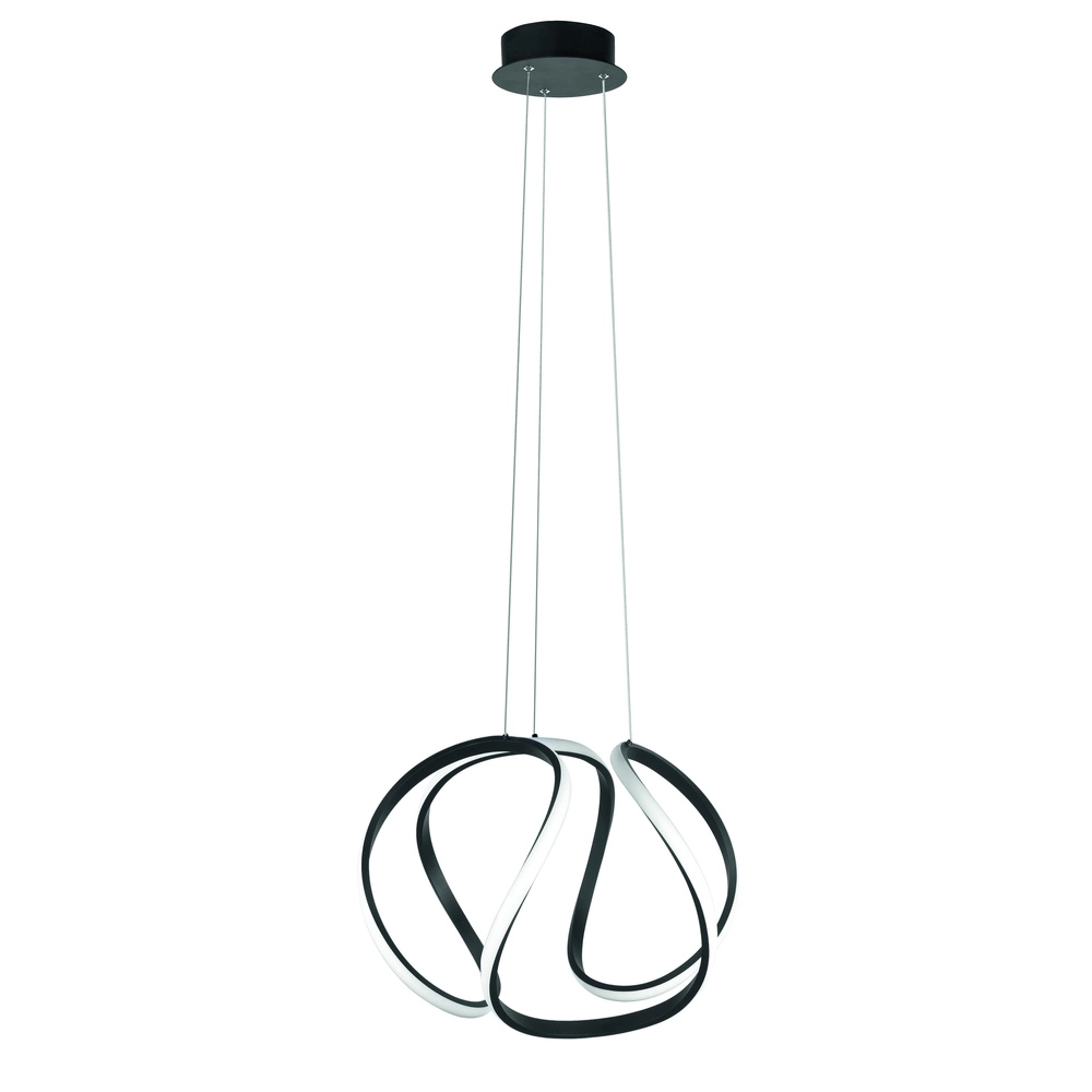 Pendelleuchte Kyra Design schwarz Ø 53cm Highlight 871837903132