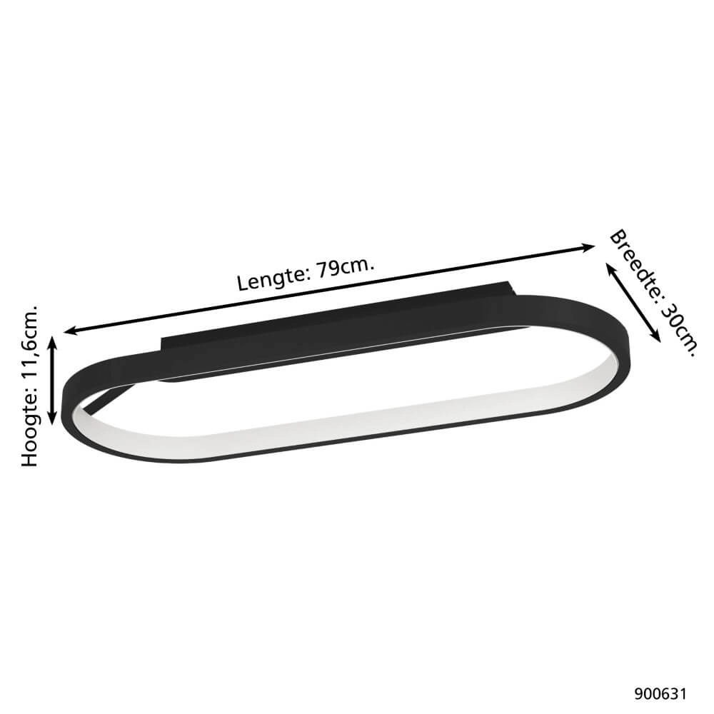 Designer-Deckenleuchte Codriales mit LED Eglo 9008606241040