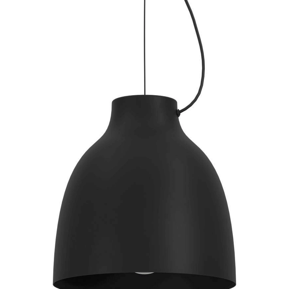 Schwarze Hängelampe Camasca Ø 28cm Eglo 9008606239054