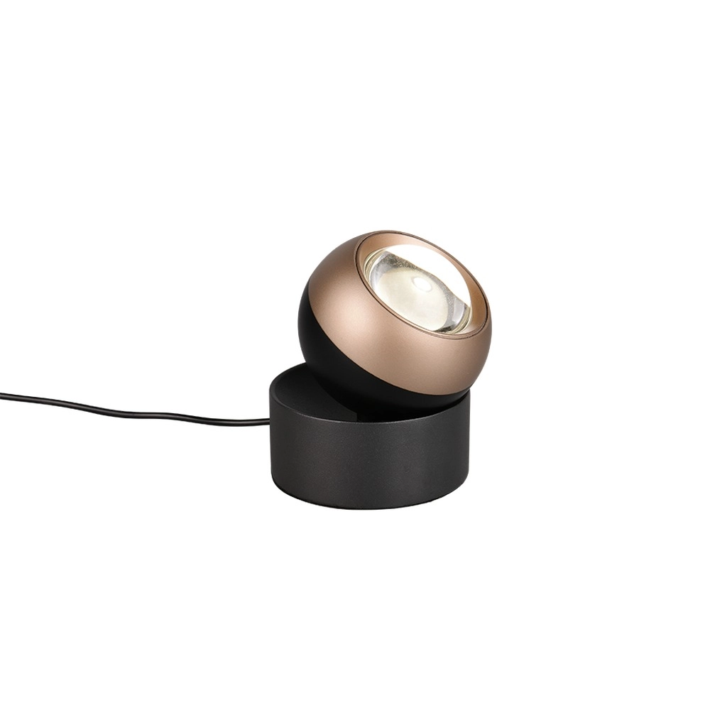Design-Tischlampe Orbit Schwarz Trio 4017807619041