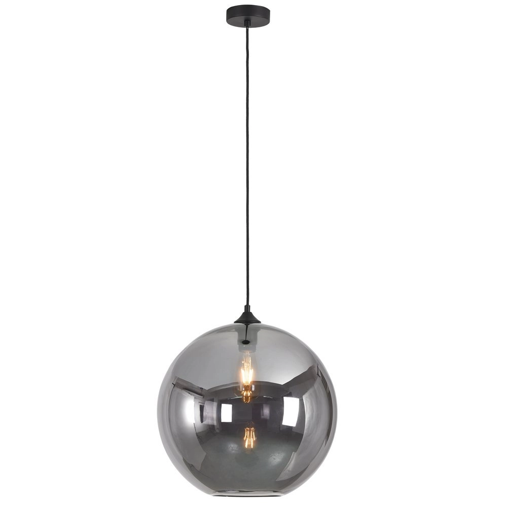 Ø 40cm Hängelampe Marino-40 Rauchglas Artdelight 8719831735853