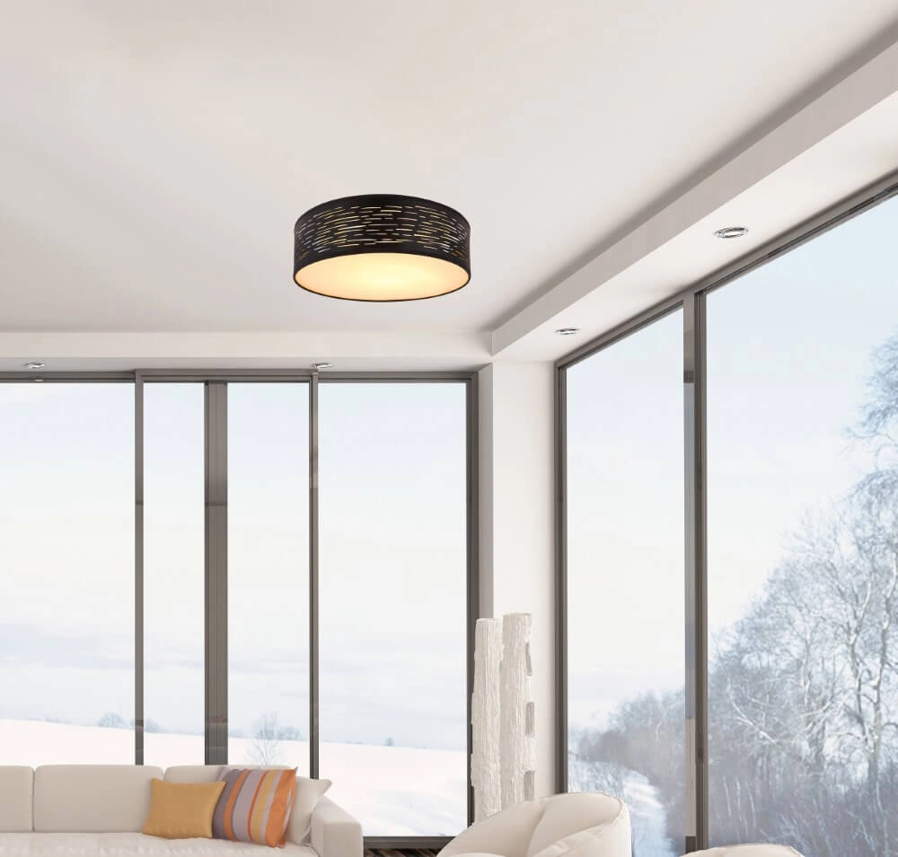 Schlafzimmer-Deckenlampe Tunno Ø 38cm Globo 9007371412204