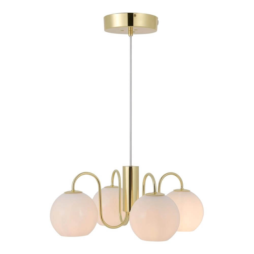 Pendelleuchte Franca 4-flammiges Messing Nordlux 5704924015892