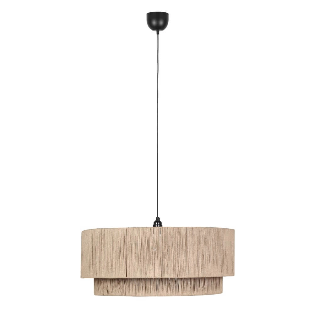 Hängelampe aus Seil Smilla Ø 60cm Trio 4017807628265