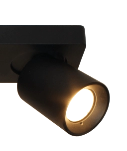 3-Licht-Spot Megano Schwarz Artdelight 8719831735617