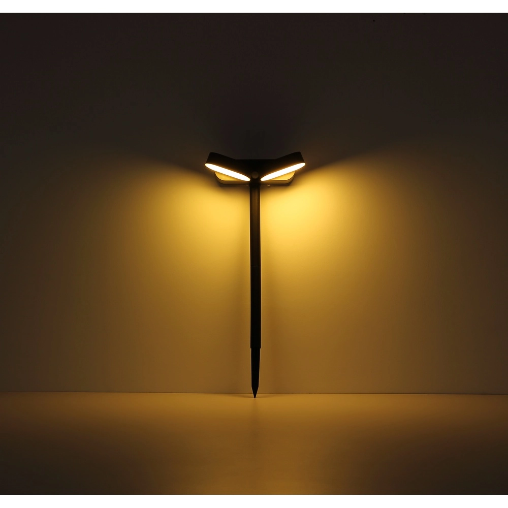 Spike-Licht Votaro Black Solar Globo 9007371510726