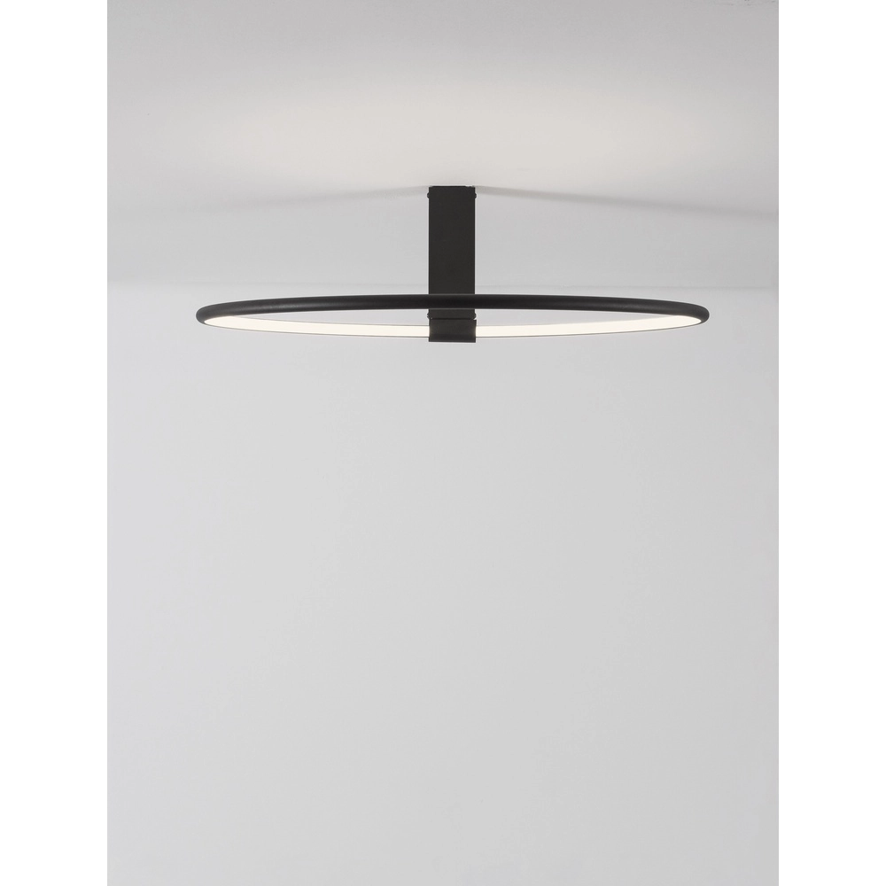 Design-Deckenleuchte Garve schwarz Ø 60cm Lyora 5212017431813