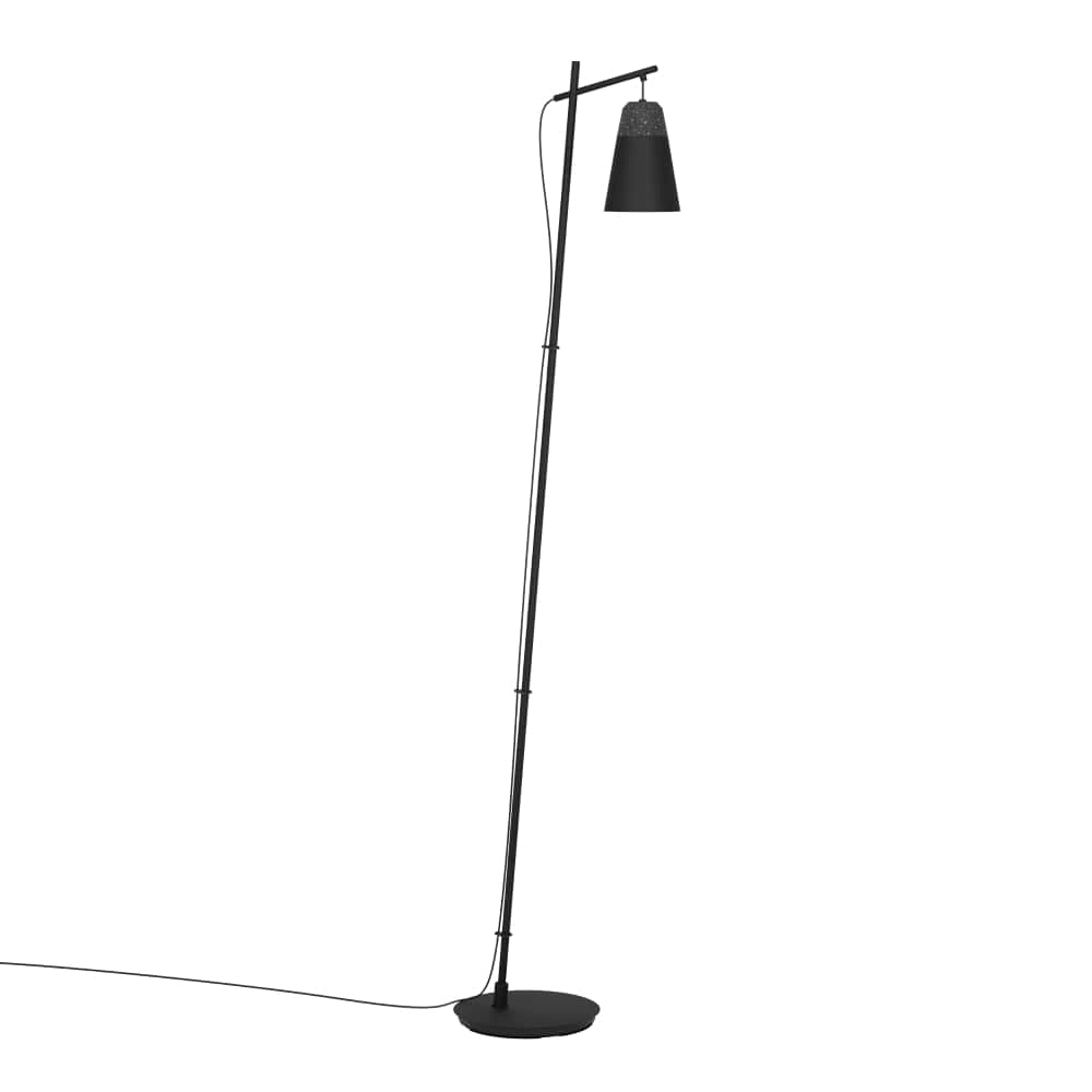 Stehlampe Canterras Schwarz