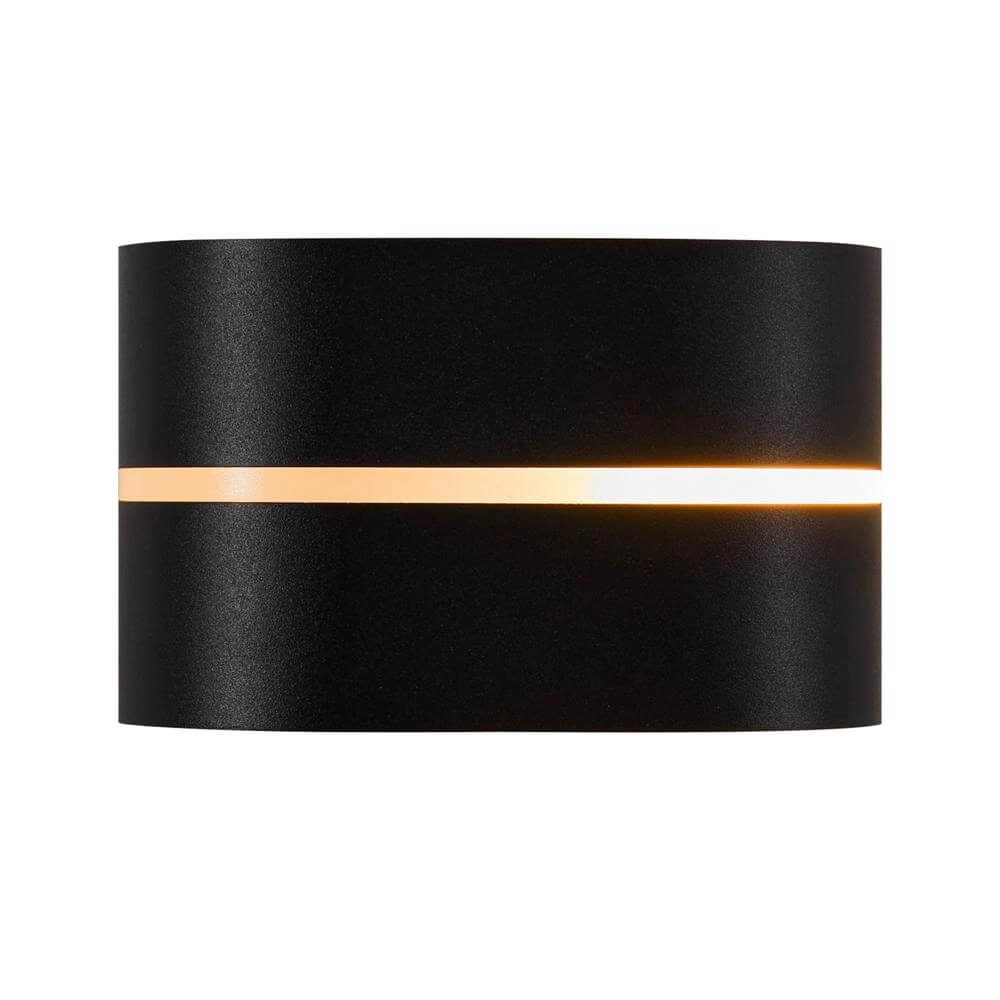 Schlanke Wandleuchte Sibelis schwarz Nordlux 5704924017681