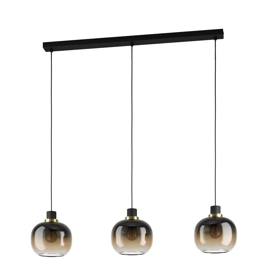 Pendelleuchte für Esstisch Oilella 3x Glas Eglo 9002759996154