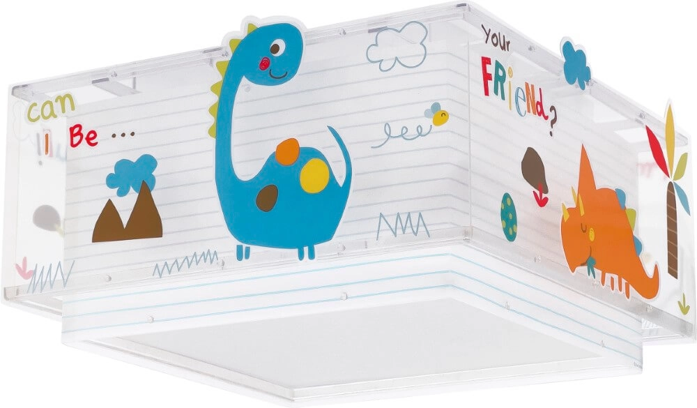 Quadratische Deckenlampe Dinos Dalber 8420406003337
