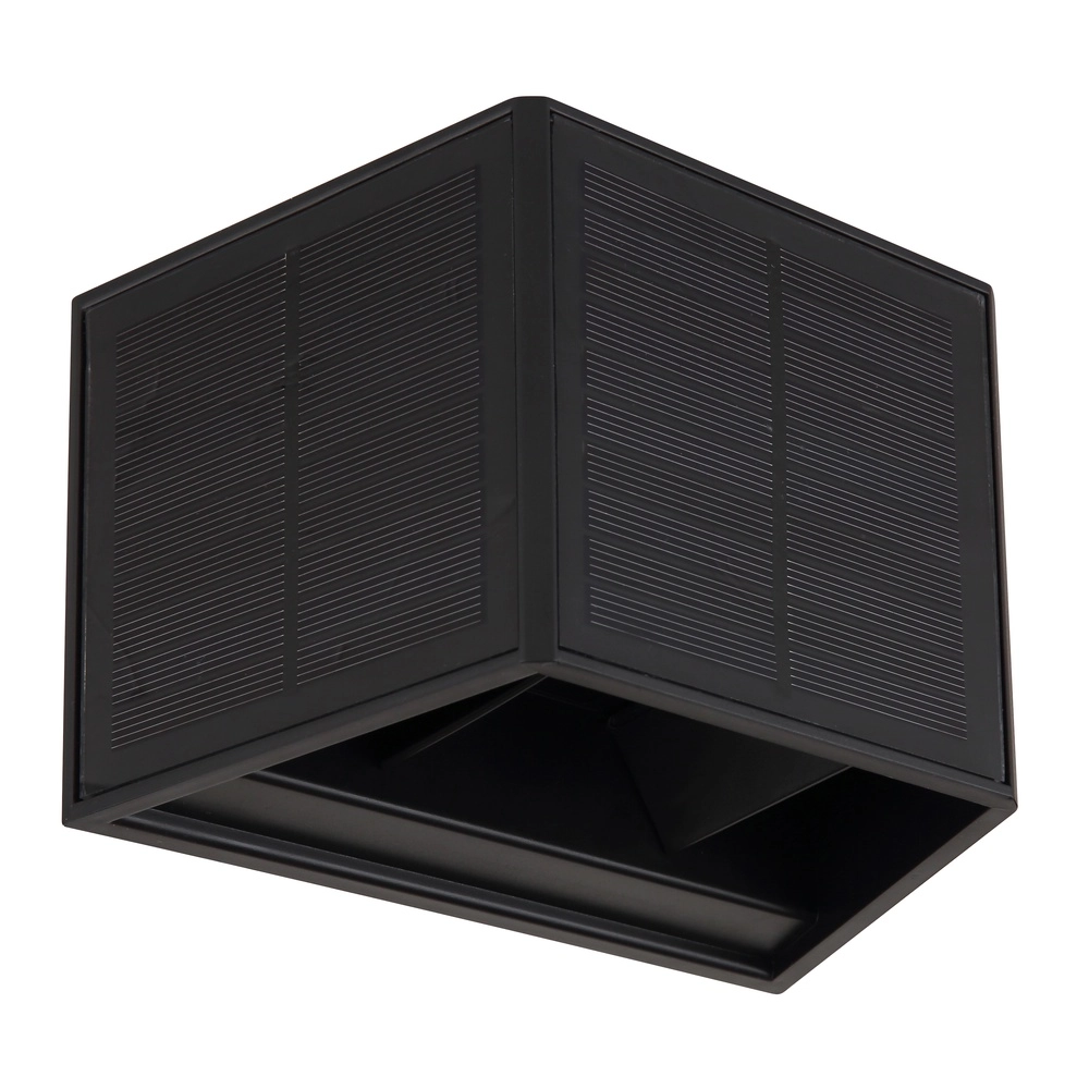 Solarwandlampe Helion Schwarz Globo 9007371448012