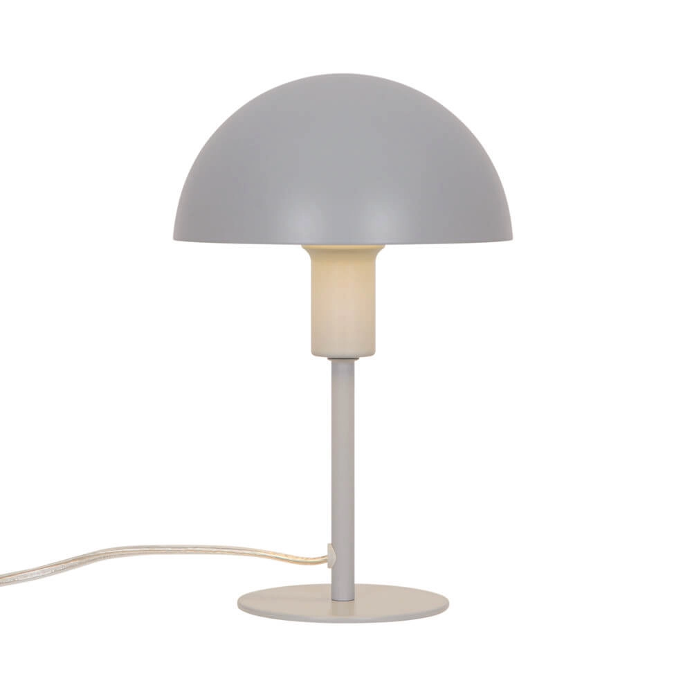 Design-Tischleuchte Ellen grau