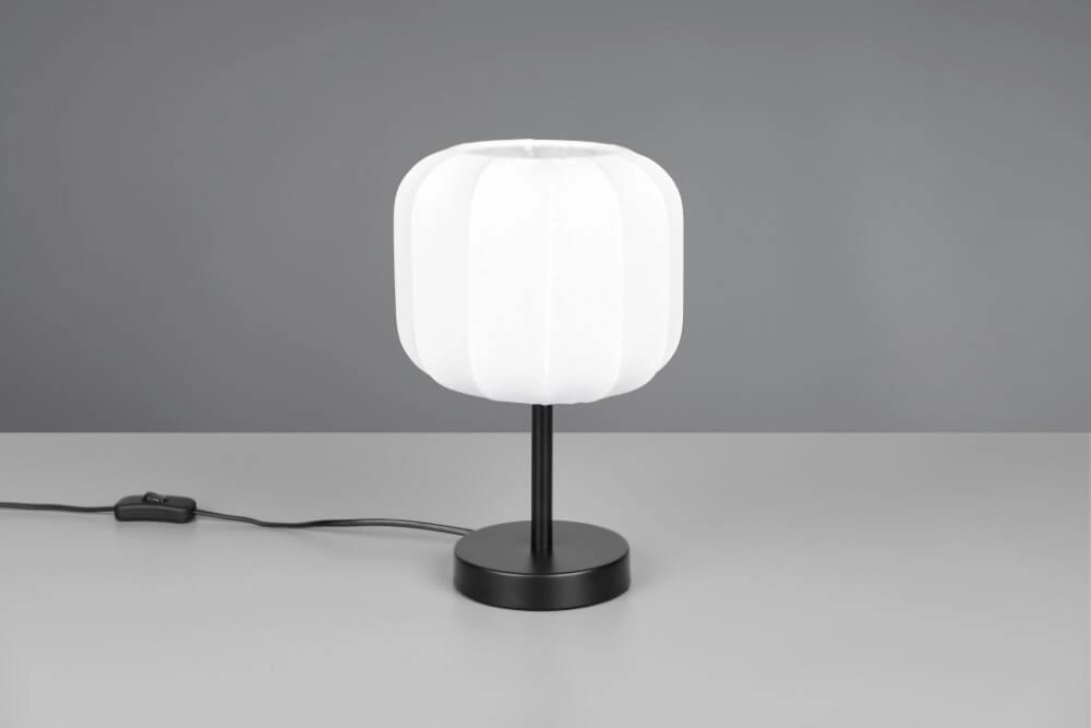 Weiße Design-Tischleuchte Madleine Ø 20cm Trio 4017807638233