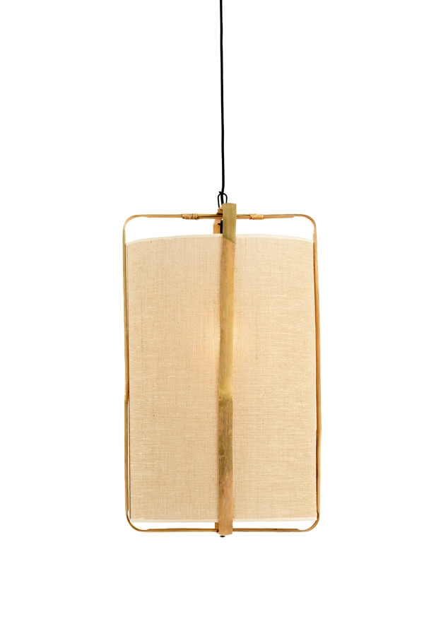 Cremefarbene Pendelleuchte Sendai Ø 37cm Light & Living 8717807693459