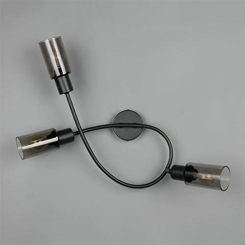 Design-Deckenlampe Mars 3-Licht Schwarz Trio 4017807670493
