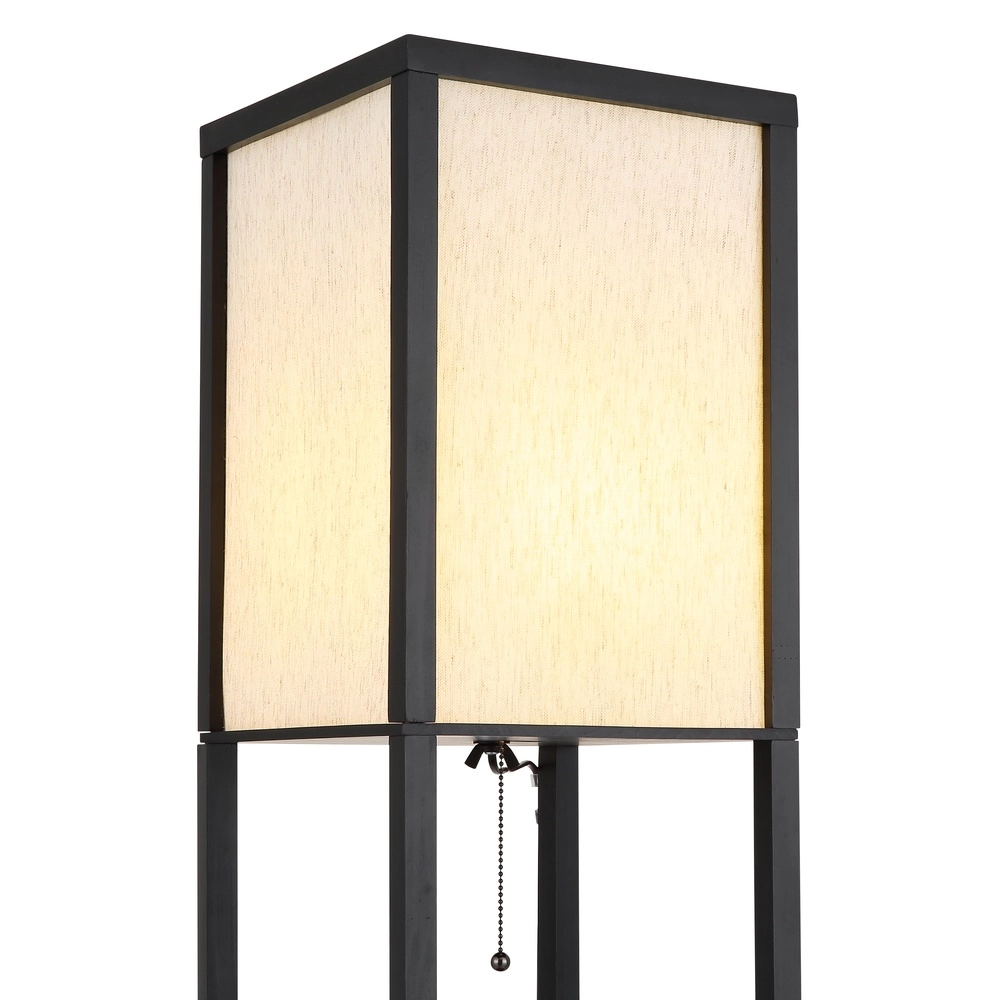 Stehlampe Tabitha Schwarz Globo 9007371575411
