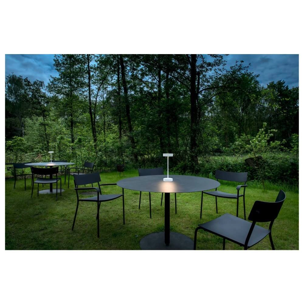 Tischlampe für den Außenbereich Vinolina weiß - wiederaufladbar SLV 4024163276290