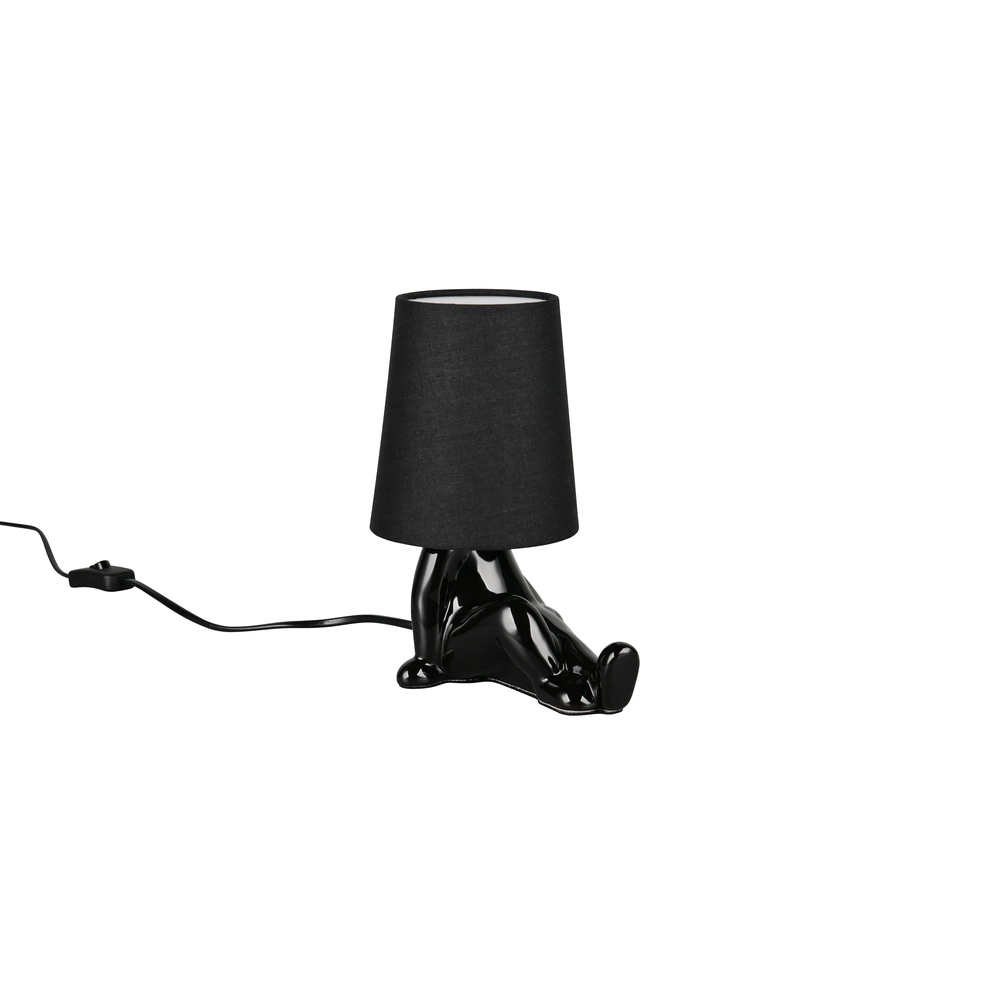 Tischlampe Huma Schwarz Trio 4017807682533