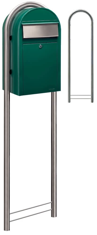 Briefkasten Grande 6005 i Dunkelgrün Bobi 6417237033253
