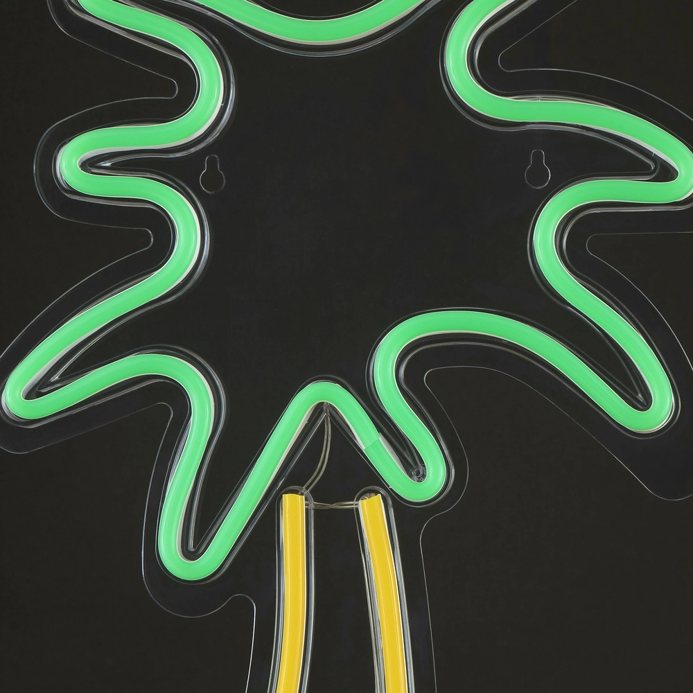 Neon-Wandlampe Neon-Tales Palme Brilliant 4004353476945