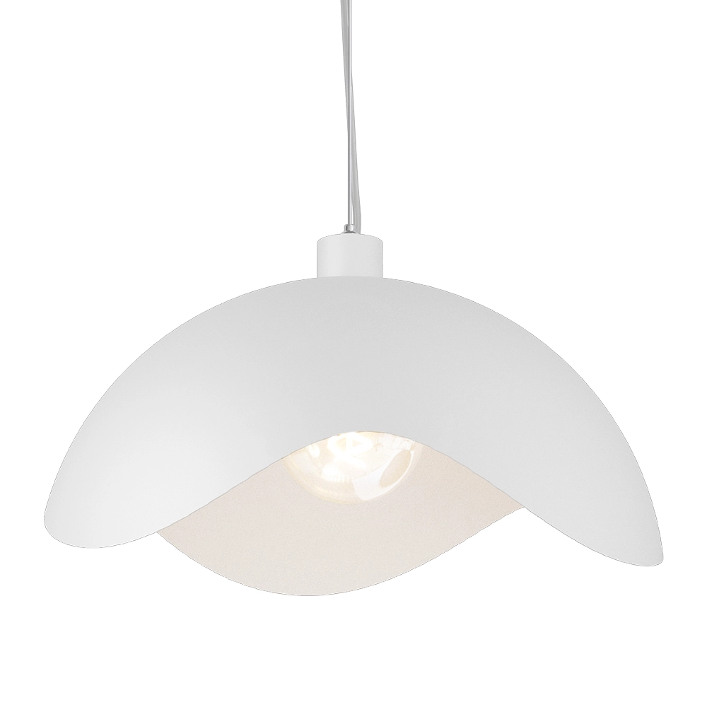 Design-Pendellampe Volta Ø50cm – wellig – weiß Masterlight 8718121193915