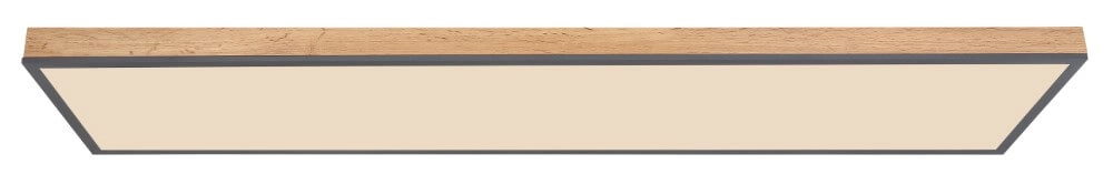 LED-Deckenleuchte aus Holz Doro 120x30cm Globo 9007371428014