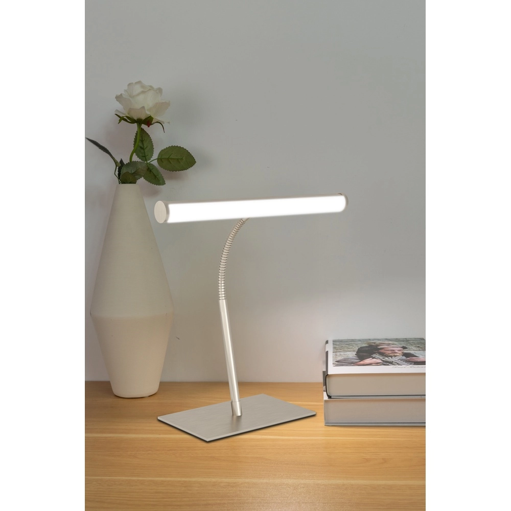 Schreibtischlampe Riccione Nickel Eglo 9008606357994