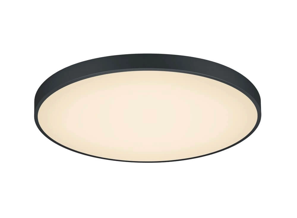 Schwarze Deckenlampe Waco Ø 75cm Trio 4017807525090