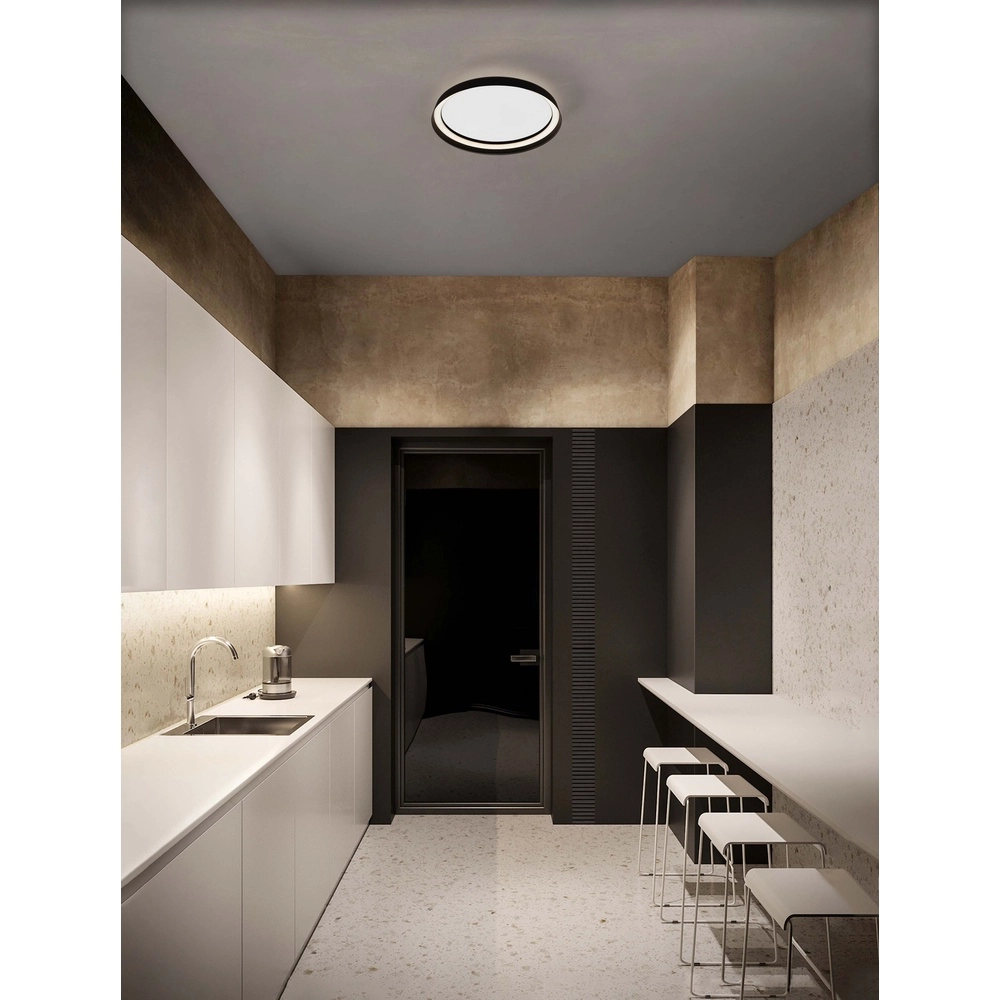Design-Deckenleuchte Ormi Ø 45cm schwarz Lyora 5212017463098