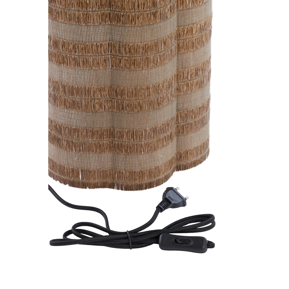 Japandi Wandlampe Verdantia 40 cm – Raffia natürlich Light & Living 8717807793005