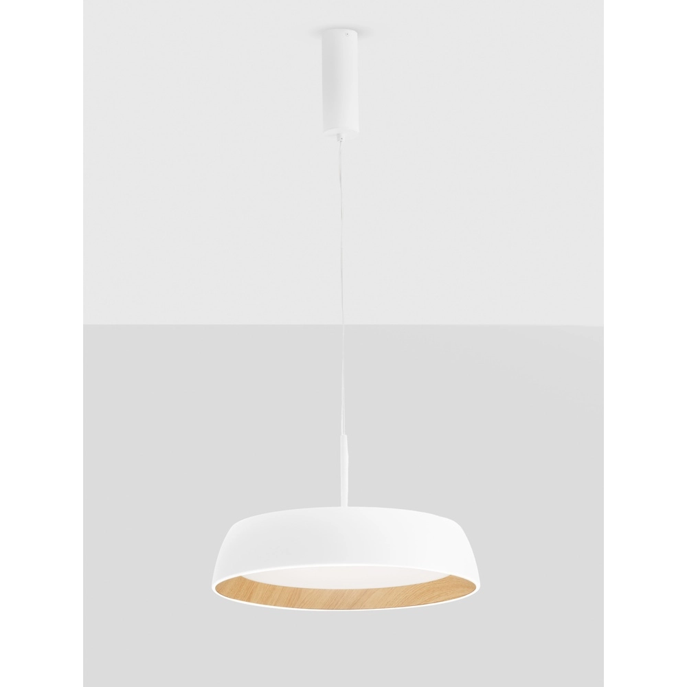 Pendelleuchte Sigi  Ø 45cm weiß Lyora 5212017448675