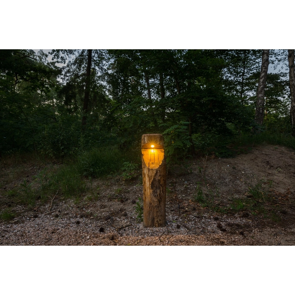 Holzwegbeleuchtung Bosco Kastanie – 65 cm – PH06 – 2700K Timberlab 8716803513716