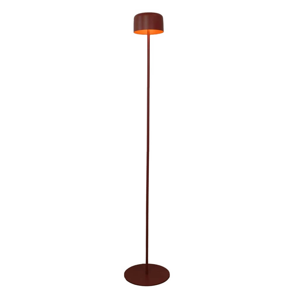 Schlanke Terrassenleuchte Roccanova Solar Red mit USB Eglo 9008606355105