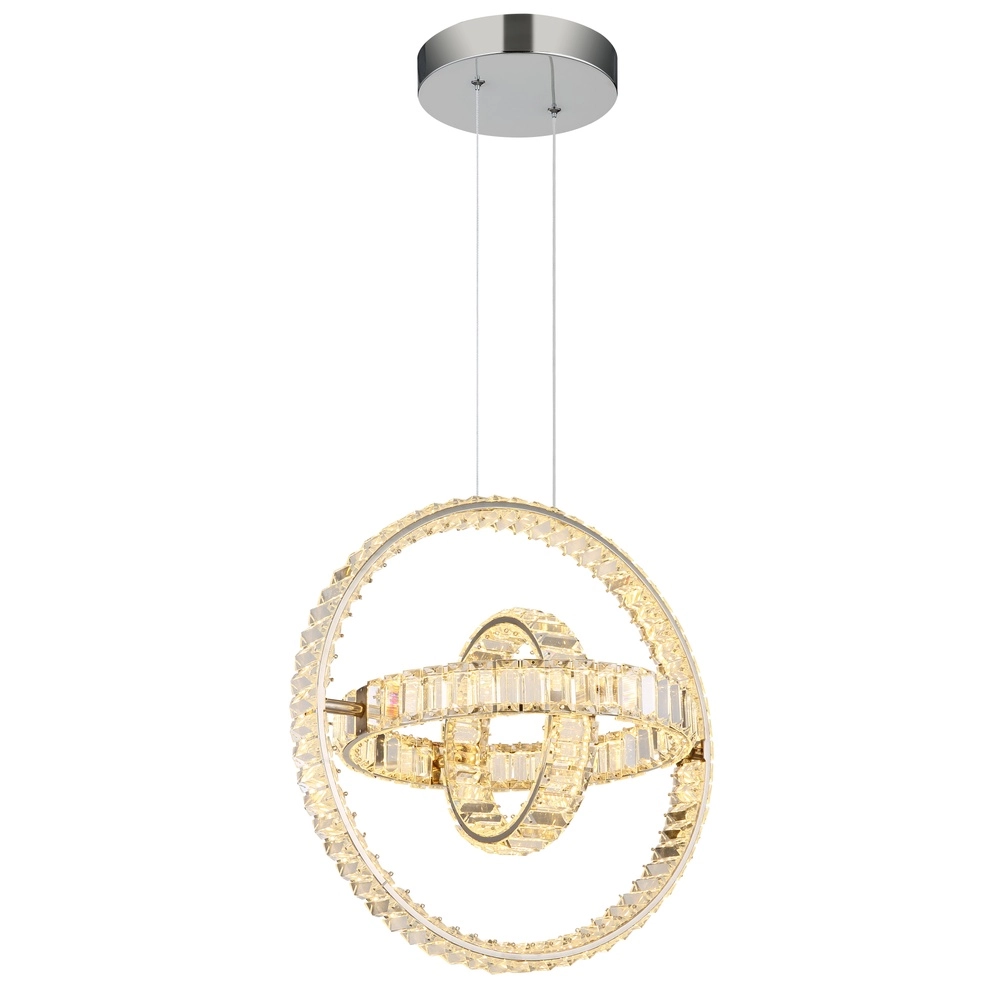 Einzigartige Pendellampe Neil Chrom Globo 9007371516414