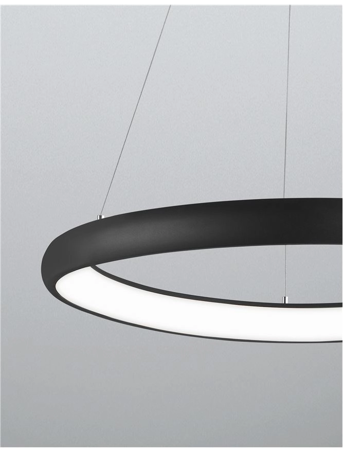 Design-Pendelleuchte Albi schwarz Ø 81cm Lyora 5212017416865