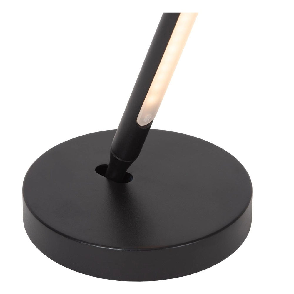 Design-Tischlampe Finan Schwarz Lucide 5411212680037