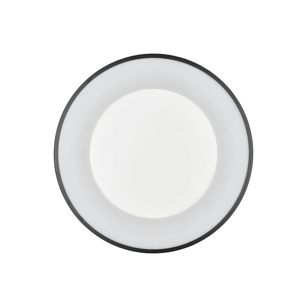 Runde Deckenleuchte Nikki Round schwarz Ø 48cm Lyora 5903139112079